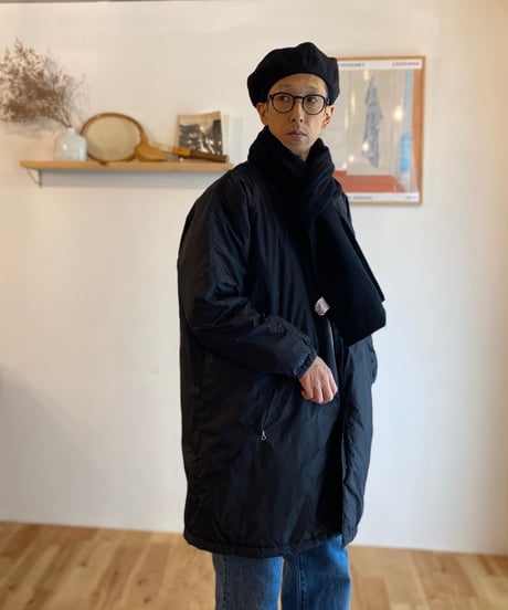 NECESSARY OR UNNECESSARY (NOUN) ナウン  /　ZIP COAT 【ブラック】