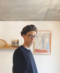 SUBLIME （ユニセックス） / MELTON CORD BERET 【ダークブラウン】