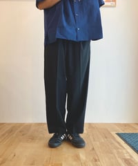 MANUAL ALPHABET マニュアルアルファベット（ユニセックス）/ T/R RIPSTOP EASY PANTS【ブラック】
