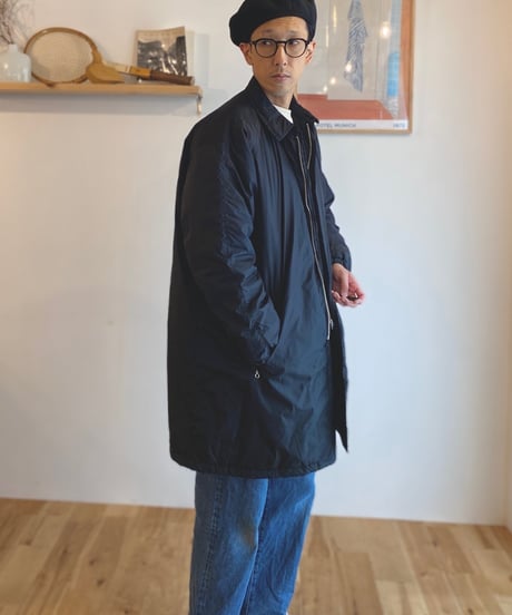 NECESSARY OR UNNECESSARY (NOUN) ナウン  /　ZIP COAT 【ブラック】