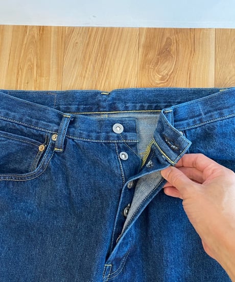 HATSKI ハツキ（ユニセックス） /   WIDE TAPERED DENIM ワイドテーパード 【ブルー 2026AW】