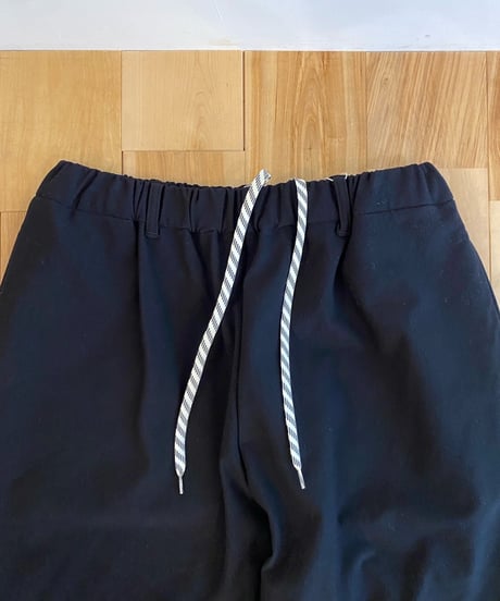 MANUAL ALPHABET マニュアルアルファベット（ユニセックス）/ THERMO JOURPANTS WIDE サーモジャーパンツワイド【ブラック】