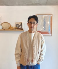 NECESSARY OR UNNECESSARY (NOUN) ナウン  /　CORDUROY VEST 【ナチュラル】