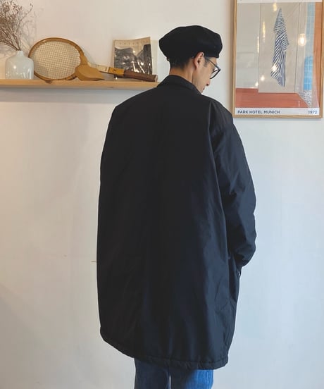 NECESSARY OR UNNECESSARY (NOUN) ナウン  /　ZIP COAT 【ブラック】
