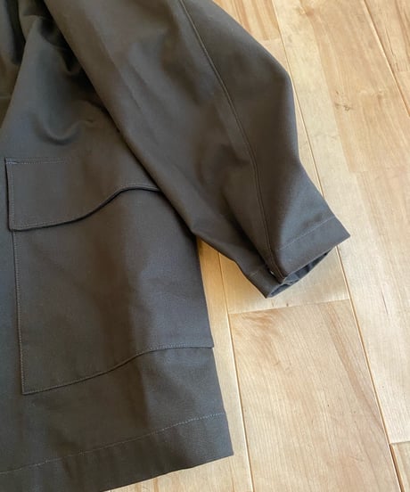 MANUAL ALPHABET マニュアルアルファベット（ユニセックス）/ COTTON CANVAS WORK JACKET 【ダークオリーブ】