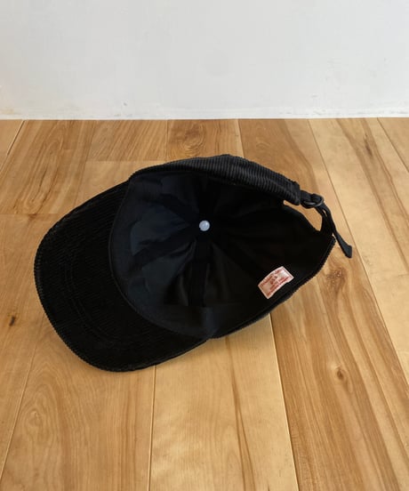 GENERAL THINGS ジェネラルシングス（ユニセックス） /　Organic Corduroy Cap  Round Brim Cap Type B 【ブラック】