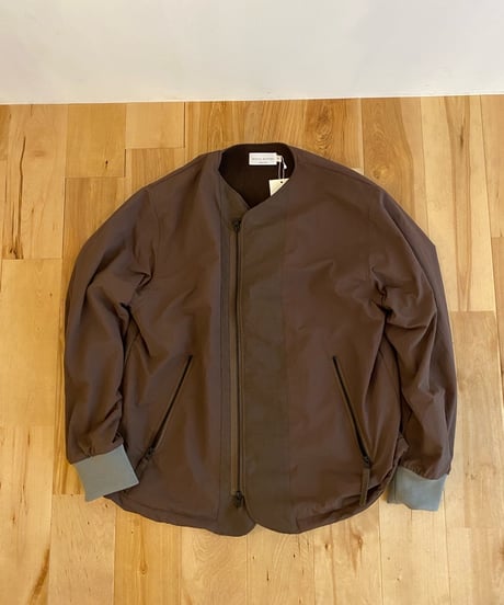 MANUAL ALPHABET マニュアルアルファベット（ユニセックス）/ FIELD LINER SHORT JACKET 【ブラウン】
