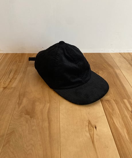 GENERAL THINGS ジェネラルシングス（ユニセックス） /　Organic Corduroy Cap  Round Brim Cap Type B 【ブラック】