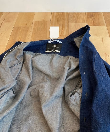 NECESSARY OR UNNECESSARY (NOUN) ナウン  /　DENIM SHIRT 【インディゴ】