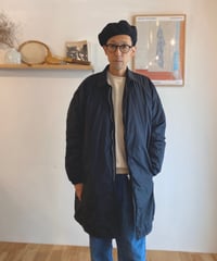 NECESSARY OR UNNECESSARY (NOUN) ナウン  /　ZIP COAT 【ブラック】