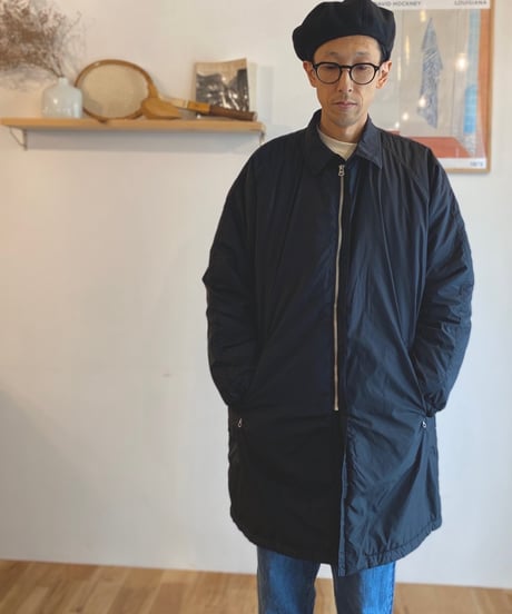 NECESSARY OR UNNECESSARY (NOUN) ナウン  /　ZIP COAT 【ブラック】