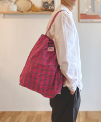BAG'n'NOUN バッグンナウン / TOOL DX/N CHECK 【ピンクチェック】