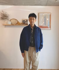 NECESSARY OR UNNECESSARY (NOUN) ナウン  /　DENIM SHIRT 【インディゴ】