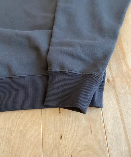 MANUAL ALPHABET マニュアルアルファベット（ユニセックス）/  30/10 WIDE SWEAT SHIRT 【チャコール】