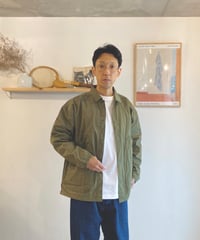 JACKMAN ジャックマン（ユニセックス）/ Nylon Ballboy shirt 【オリーブ】