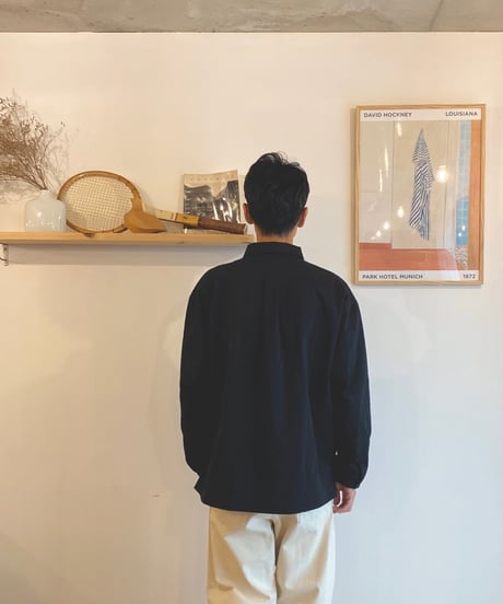 JACKMAN ジャックマン（ユニセックス）/ Nylon Ballboy shirt 【ブラック】