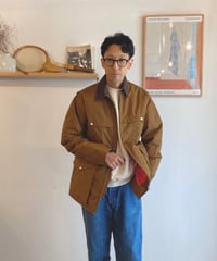 NECESSARY OR UNNECESSARY (NOUN) ナウン  /　WORK COAT 【ゴールド】