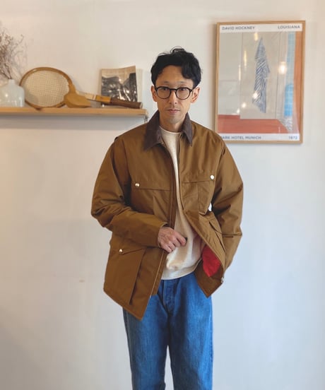 NECESSARY OR UNNECESSARY (NOUN) ナウン  /　WORK COAT 【ゴールド】