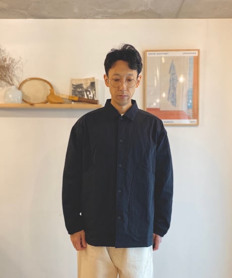 JACKMAN ジャックマン（ユニセックス）/ Nylon Ballboy shirt 【ブラック】