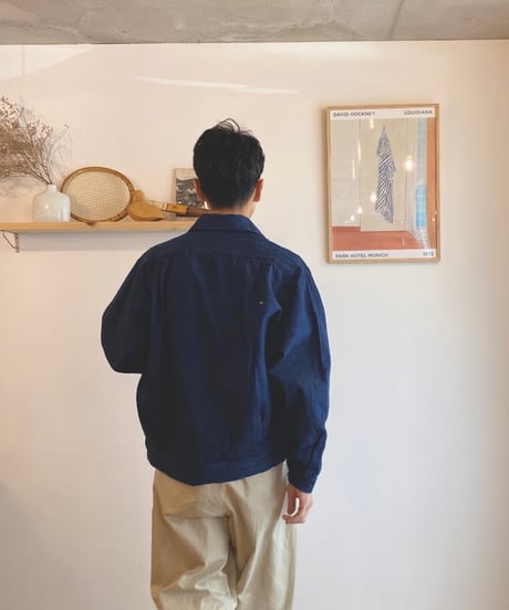 NECESSARY OR UNNECESSARY (NOUN) ナウン  /　DENIM SHIRT 【インディゴ】