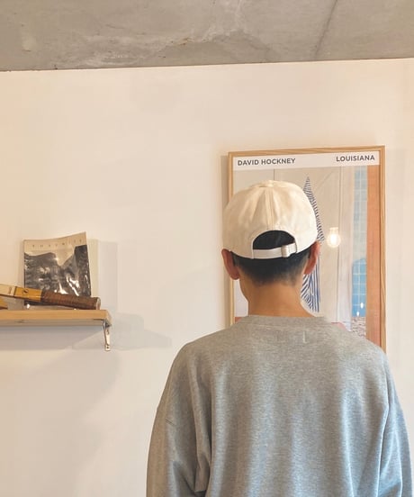 odds （ユニセックス） / STICH CAP 刺繍ロゴキャップ【オフホワイト】