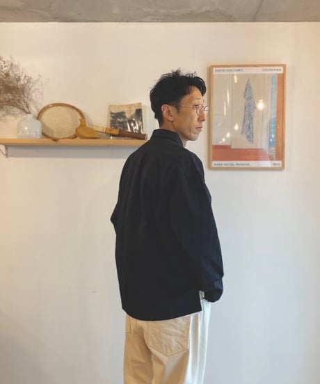 JACKMAN ジャックマン（ユニセックス）/ Nylon Ballboy shirt 【ブラック】
