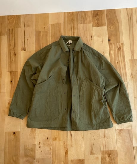 JACKMAN ジャックマン（ユニセックス）/ Nylon Ballboy shirt 【オリーブ】