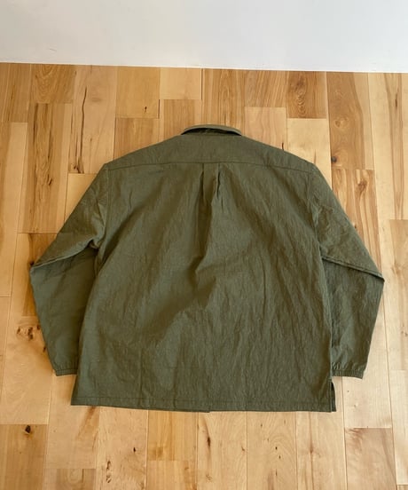 JACKMAN ジャックマン（ユニセックス）/ Nylon Ballboy shirt 【オリーブ】