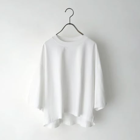 《 WOMEN 》 MANON / BACK YORK TEE ( WHITE )