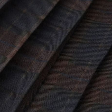 《 WOMEN 》 sosotto / チェック切替プリーツスカート ( NAVY )