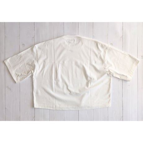 《 WOMEN 》 MANON / BACK YORK TEE ( WHITE )