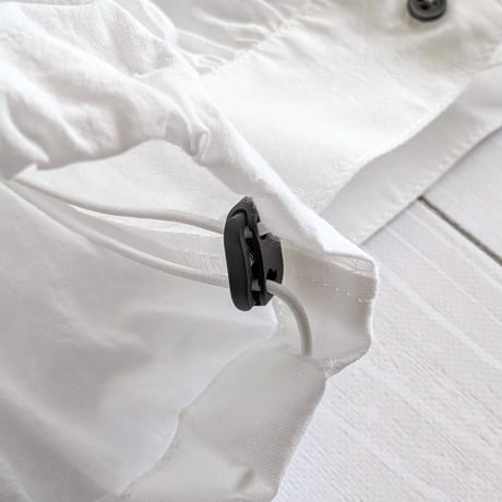 《 WOMEN 》 MANON / BALLOON AMICAL SHIRT ( WHITE )
