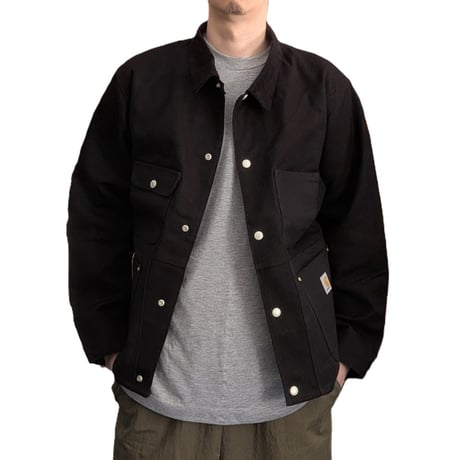 《 MEN 》 THRIFTY LOOK / US CARHARTT DUCK FILM COVERALL ( BLACK )