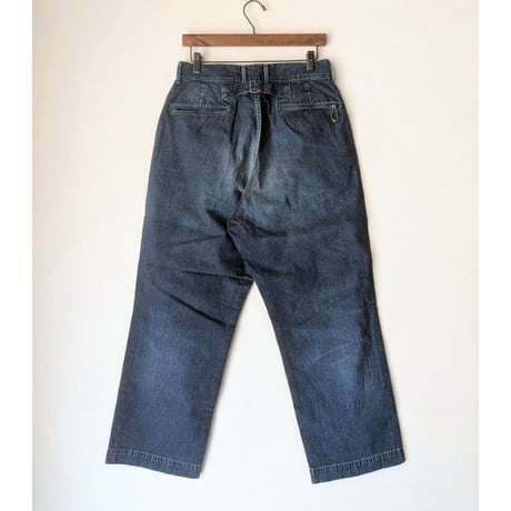 《 MEN 》 H.UNIT / Denim work trousers ( Washed )