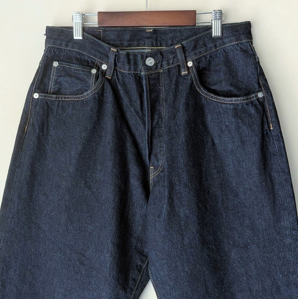 UNISEX 》 HATSKI / Wide Tapered Denim ( One Wa