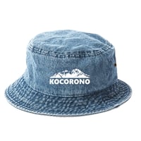 《 UNISEX 》 KOCORONO Denim Bucket Hat ( 2 colors )