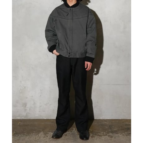 《 MEN 》 TOWNCRAFT / PIGMENT DYE DERBY JACKET  ( GRAY )
