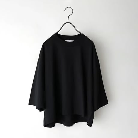 《 WOMEN 》 MANON / BACK YORK TEE ( BLACK )