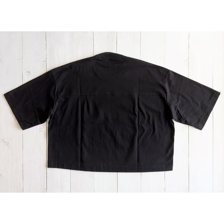 《 WOMEN 》 MANON / BACK YORK TEE ( BLACK )