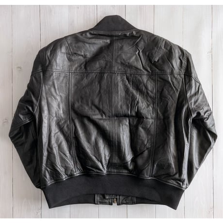 《 MEN 》 yoused / Leather Bomber Jacket