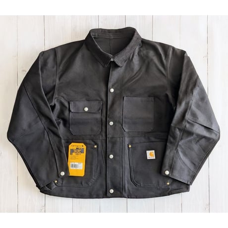 《 MEN 》 THRIFTY LOOK / US CARHARTT DUCK FILM COVERALL ( BLACK )