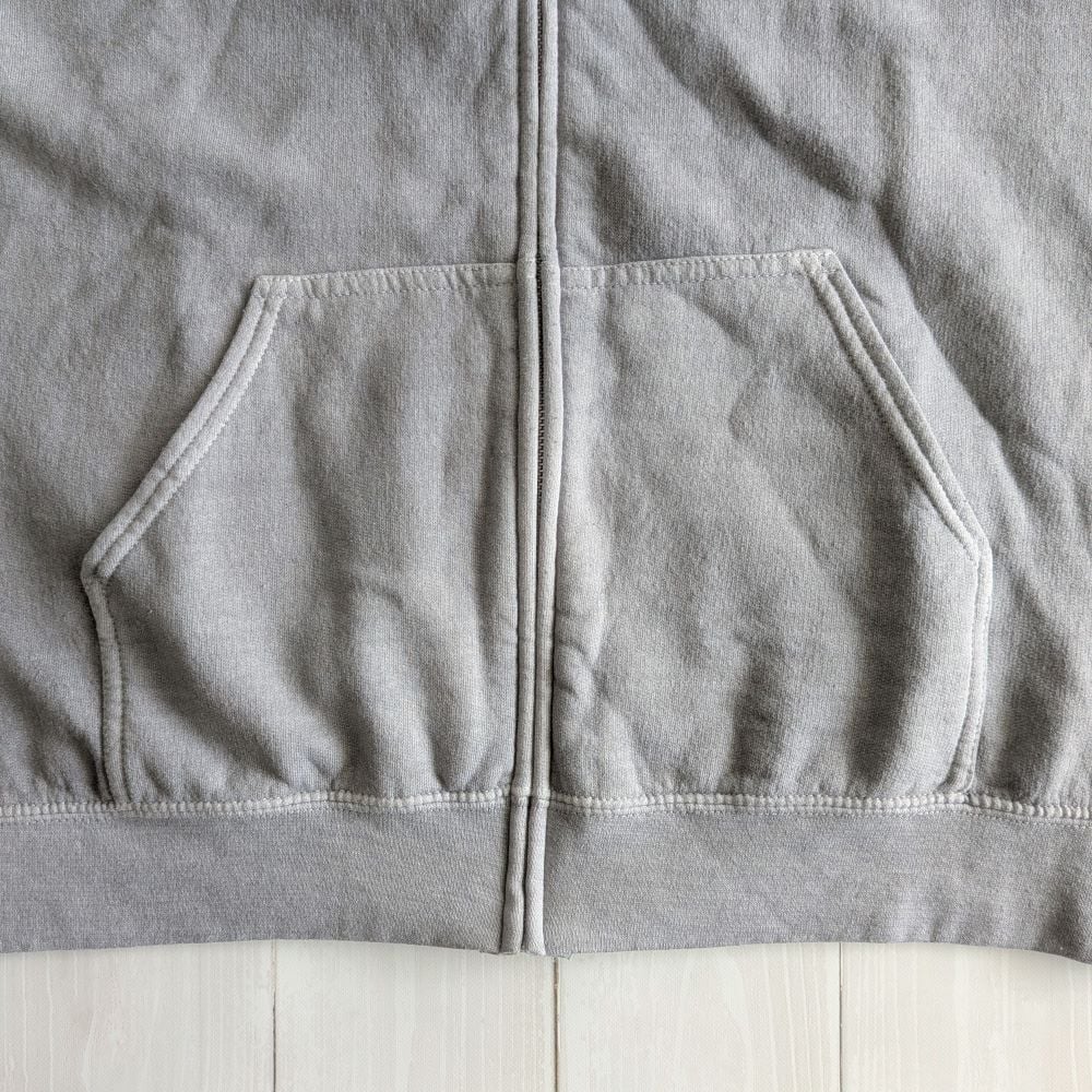 MEN 》 TOWNCRAFT / 90S PIGMENT FULL ZIP HOODIE