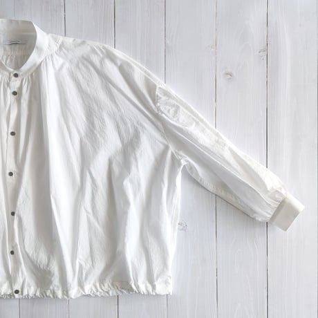 《 WOMEN 》 MANON / BALLOON AMICAL SHIRT ( WHITE )