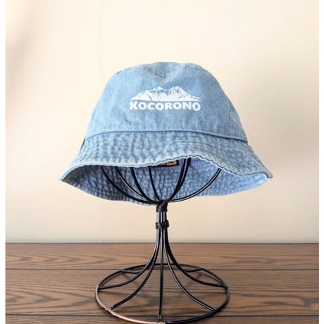 《 UNISEX 》 KOCORONO Denim Bucket Hat ( 2 colors )