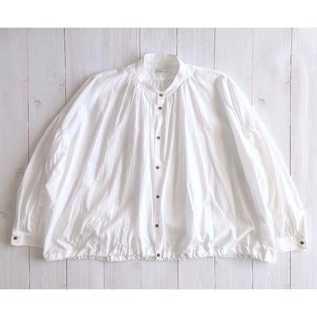 《 WOMEN 》 MANON / BALLOON AMICAL SHIRT ( WHITE )