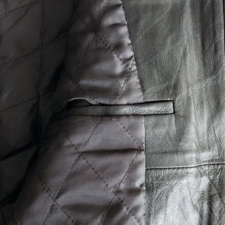 《 MEN 》 yoused / Leather Bomber Jacket
