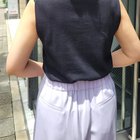 ラップパンツ　ラベンダー