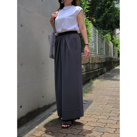 ラップパンツ　グレー　ブラウン