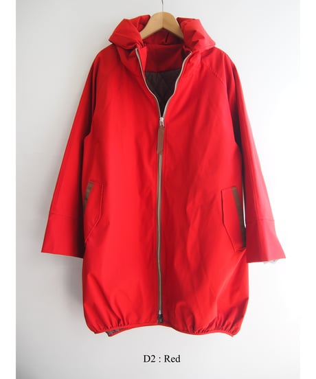 「WIND PROOF＋THERMO LITE」キルトインナーギャザーハーフコート