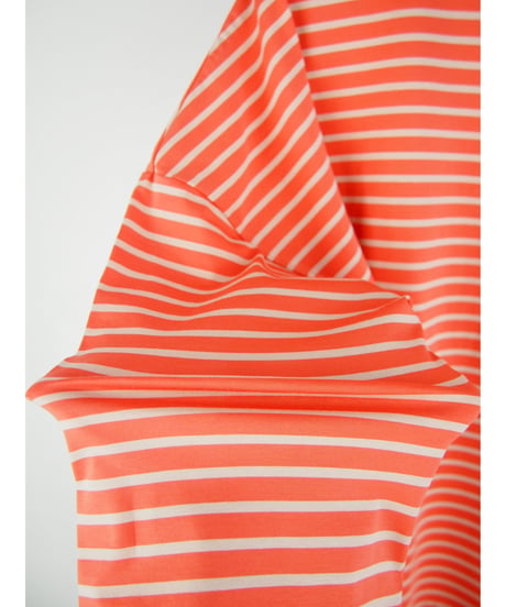 【日本製】「88双糸コットンボーダー」ビッグティーシャツ